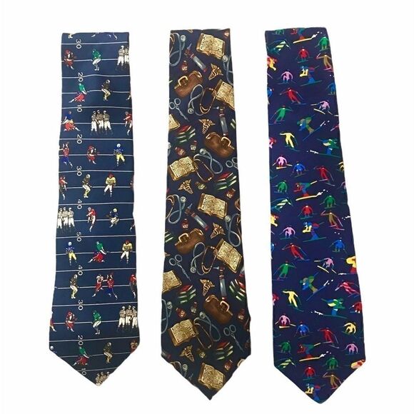 Alynn Neckwear Silk Ties (Lot of 3) - Picture 1 of 11